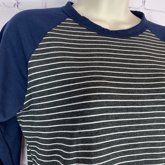 SOFT feminine Raglan Baseball T contrasting sleeve - Picture 2 of 8